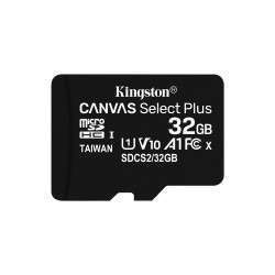 Kingston Technology Canvas Select Plus mémoire flash 32 Go MicroSDHC Classe 10 UHS-I - 1