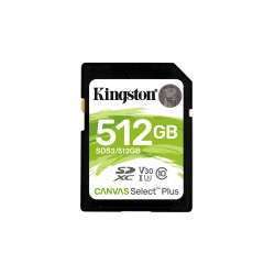 Kingston Technology Canvas Select Plus mémoire flash 512 Go SDXC Classe 10 UHS-I - 1