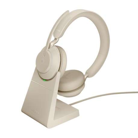 Jabra Evolve2 65 Casque Arceau Beige - 1