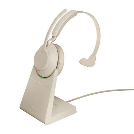 Jabra Evolve2 65 Casque Arceau Beige - 1