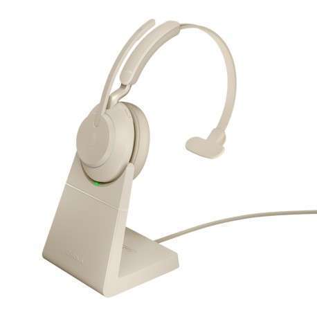 Jabra Evolve2 65 Casque Arceau Beige - 1