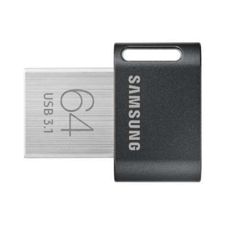 Samsung FIT Plus lecteur USB flash 64 Go USB Type-A 3.2 Gen 1 3.1 Gen 1 Gris, Argent - 1