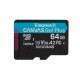 Kingston Technology Canvas Go! Plus mémoire flash 64 Go MicroSD Classe 10 UHS-I - 1