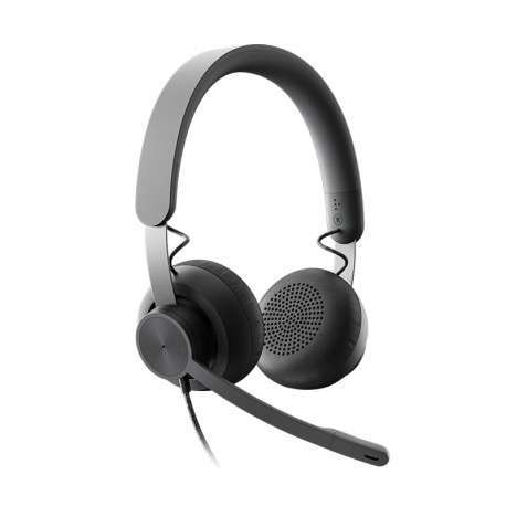 Logitech Zone Wired Casque Arceau Noir - 1