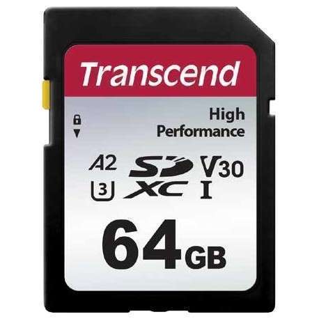 Transcend 330S mémoire flash 64 Go SDXC UHS-I - 1