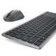 DELL KM7120W clavier RF sans fil + Bluetooth QWERTY Français Gris, Titane - 9