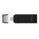 Kingston Technology DataTraveler 70 lecteur USB flash 128 Go USB Type-C 3.2 Gen 1 3.1 Gen 1 Noir - 5