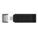 Kingston Technology DataTraveler 70 lecteur USB flash 64 Go USB Type-C 3.2 Gen 1 3.1 Gen 1 Noir - 5