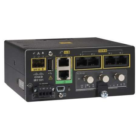 Cisco IR1101 Routeur connecté Fast Ethernet Noir - 1