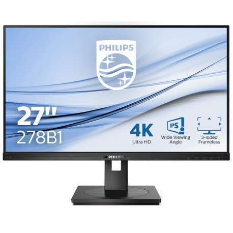 Philips B Line 278B1/00 LED display 68,6 cm 27" 3840 x 2160 pixels 4K Ultra HD Noir - 1