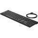 HP 320K clavier USB QWERTY Anglais Noir - 1