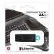 Kingston Technology DataTraveler Exodia lecteur USB flash 64 Go USB Type-A 3.2 Gen 1 3.1 Gen 1 Noir - 3