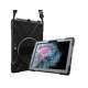 DLH COQUE RENFORCEE AVEC BANDOULIERE, POIGNEE ROTATIVE ET PIED SUPPORT POUR MICROSOFT SURFACE GO 2 - 2