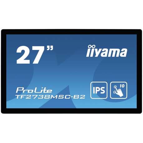 iiyama ProLite TF2738MSC-B2 moniteur à écran tactile 68,6 cm 27" 1920 x 1080 pixels Plusieurs pressions Multi-utilisat - 1