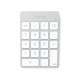 Satechi ST-SALKPS clavier numérique PC portable/de bureau Bluetooth Argent - 1