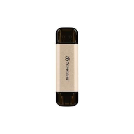 Transcend JetFlash 930C lecteur USB flash 128 Go USB Type-A / USB Type-C 3.2 Gen 1 3.1 Gen 1 Or - 1