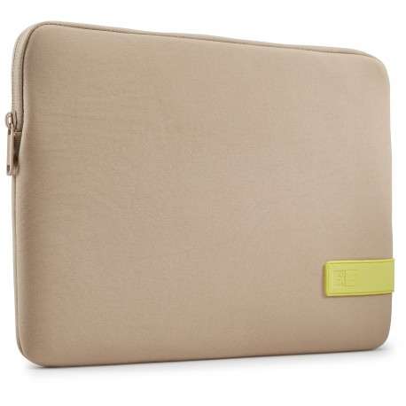 Case Logic Reflect REFMB-113 Plaza Taupe/Sun-Lime sacoche d'ordinateurs portables 33 cm 13" Housse - 1