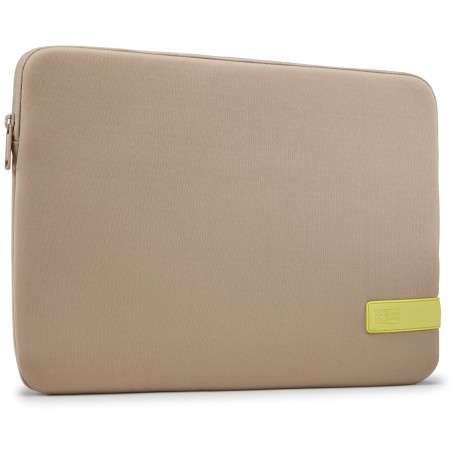 Case Logic Reflect REFPC-114 Plaza Taupe/Sun-Lime sacoche d'ordinateurs portables 35,6 cm 14" Housse - 1