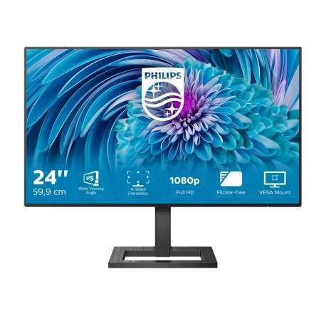 Philips E Line 241E2FD/00 LED display 60,5 cm 23.8" 1920 x 1080 pixels Full HD Noir - 1