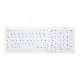 CHERRY AK-C7000 clavier USB AZERTY Français Blanc - 1