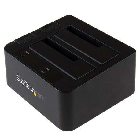 StarTech.com Station d'accueil USB 3.1 10 Gb/s pour 2 disques durs SATA de 2,5 / 3,5 pouces - 1