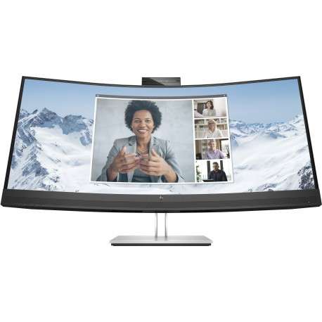 HP E34m G4 86,4 cm 34" 3440 x 1440 pixels Wide Quad HD Noir - 1