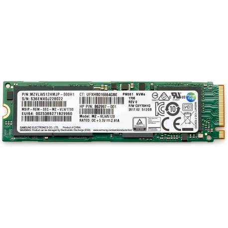 HP 512GB PCIe 4x4 NVMe TLC SSD - 1