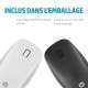 HP 410 Souris Bluetooth ultra-plate blanche - 10