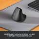 Logitech Lift souris Gauche RF sans fil + Bluetooth Optique 4000 DPI - 8