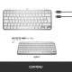 Logitech MX Keys Mini For Mac Minimalist Wireless Illuminated Keyboard clavier Bluetooth AZERTY Français Gris - 10