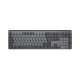 Logitech MX Mechanical clavier RF sans fil + Bluetooth AZERTY Français Graphite, Gris - 1