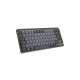 Logitech MX Mini Mechanical clavier RF sans fil + Bluetooth AZERTY Français Graphite, Gris - 2