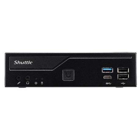 Shuttle XPС slim DH610 barebone PC/ poste de travail 1,3L mini PC Noir LGA 1700 - 1