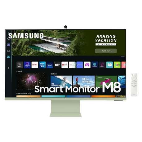 Samsung S32BM80GUU 81,3 cm 32" 3840 x 2160 pixels 4K Ultra HD Vert, Blanc - 1