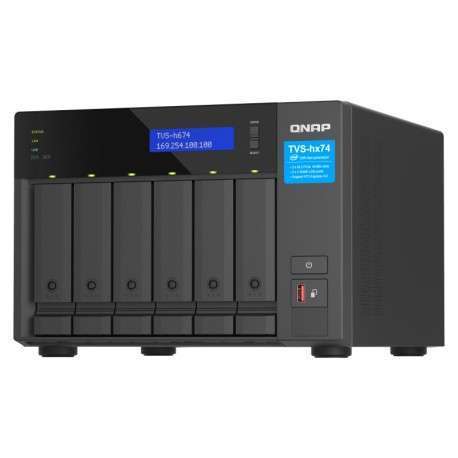 QNAP TVS-h674 NAS Tower Ethernet/LAN Noir i3-12100 - 1