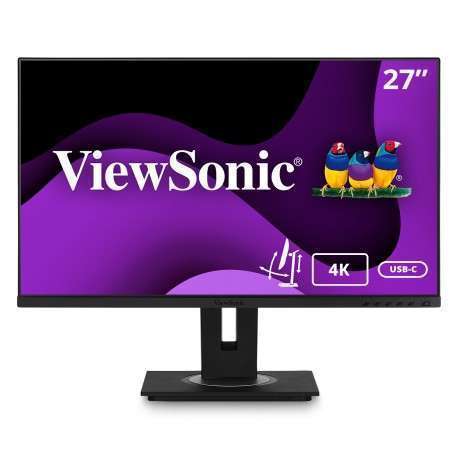 Viewsonic VG2756-4K écran plat de PC 68,6 cm 27" 3840 x 2160 pixels 4K Ultra HD Noir - 1