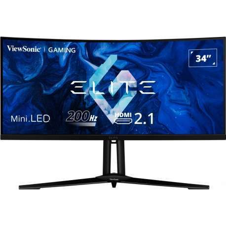 Viewsonic XG341C-2K écran plat de PC 86,4 cm 34" 3440 x 1440 pixels UltraWide Quad HD Noir - 1