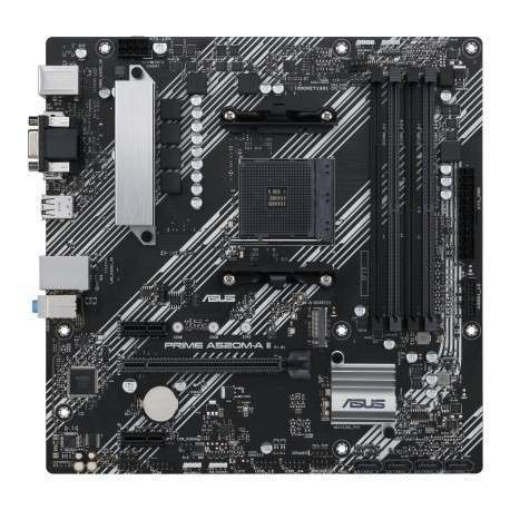 ASUS PRIME A520M-A II AMD A520 Emplacement AM4 micro ATX - 1