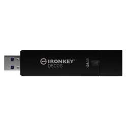 Kingston Technology IronKey 128 Go D500S FIPS 140-3 Lvl 3 en attente AES-256 - 1