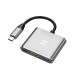 XtremeMac XWH-HUB3-13 station d'accueil USB Type-C Argent - 1