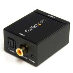 StarTech.com Convertisseur audio coaxial numérique ou Toslink optique SPDIF vers RCA stéréo - 1