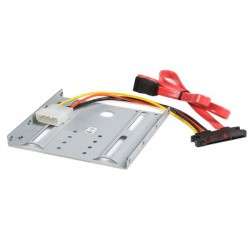 StarTech.com Kit de Montage pour Disque Dur SATA ou SSD 2.5" dans Emplacement Frontal 3.5" - 1