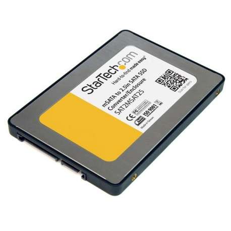 StarTech.com Boîtier d'adaptateur SSD SATA vers Mini SATA 2,5 po - 1