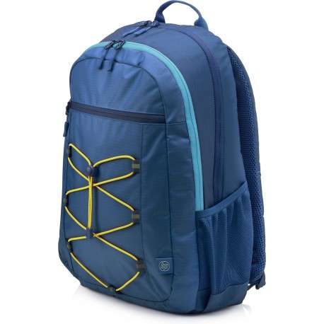 HP Active Navy Blue/Yellow Tissu Bleu, Jaune sac à dos - 1