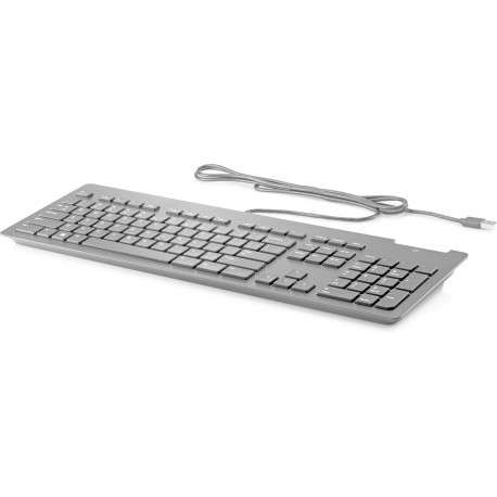 HP Clavier professionnel ultra-plat avec SmartCard - 1