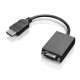 Lenovo HDMI / VGA HDMI VGA Noir adaptateur et connecteur de câbles - 1