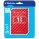 Verbatim Disque dur portable USB Store 'n' Go 3.0, 1 To - Rouge - 4