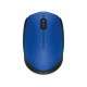 Logitech M171 RF Sans fil + USB Optique 1000DPI Ambidextre Noir, Bleu souris - 1