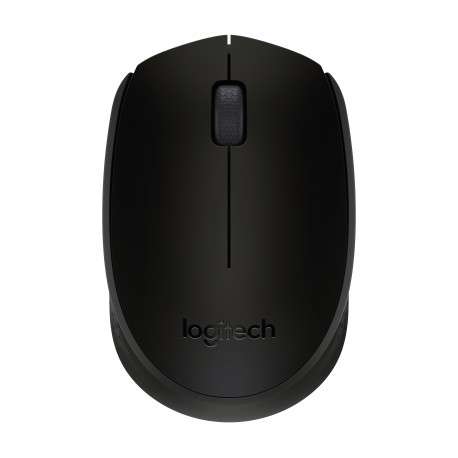 Logitech B170 RF sans fil Optique Ambidextre Noir souris - 1