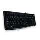 Logitech K120 USB QWERTZ Suisse Noir clavier - 1